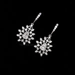 Load image into Gallery viewer, Dangle Earring Diamond Earring Pair
