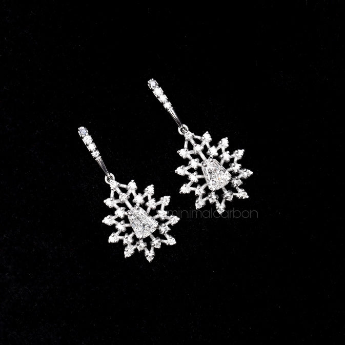 Dangle Earring Diamond Earring Pair