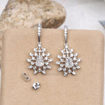 Load image into Gallery viewer, Dangle Earring Diamond Earring Pair
