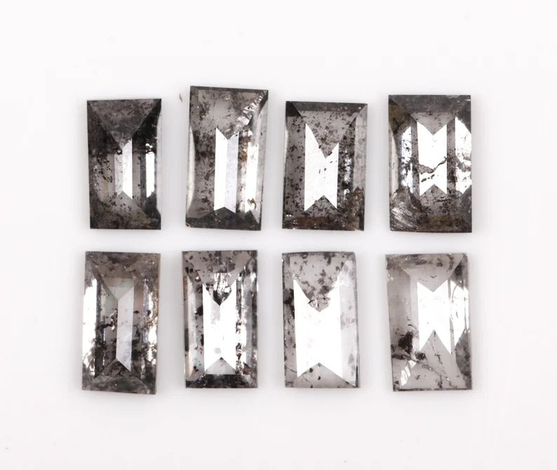 Salt And Pepper Diamonds - Minimal Carbon