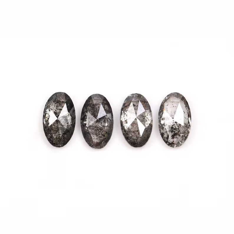 Salt And Pepper Diamonds - Minimal Carbon