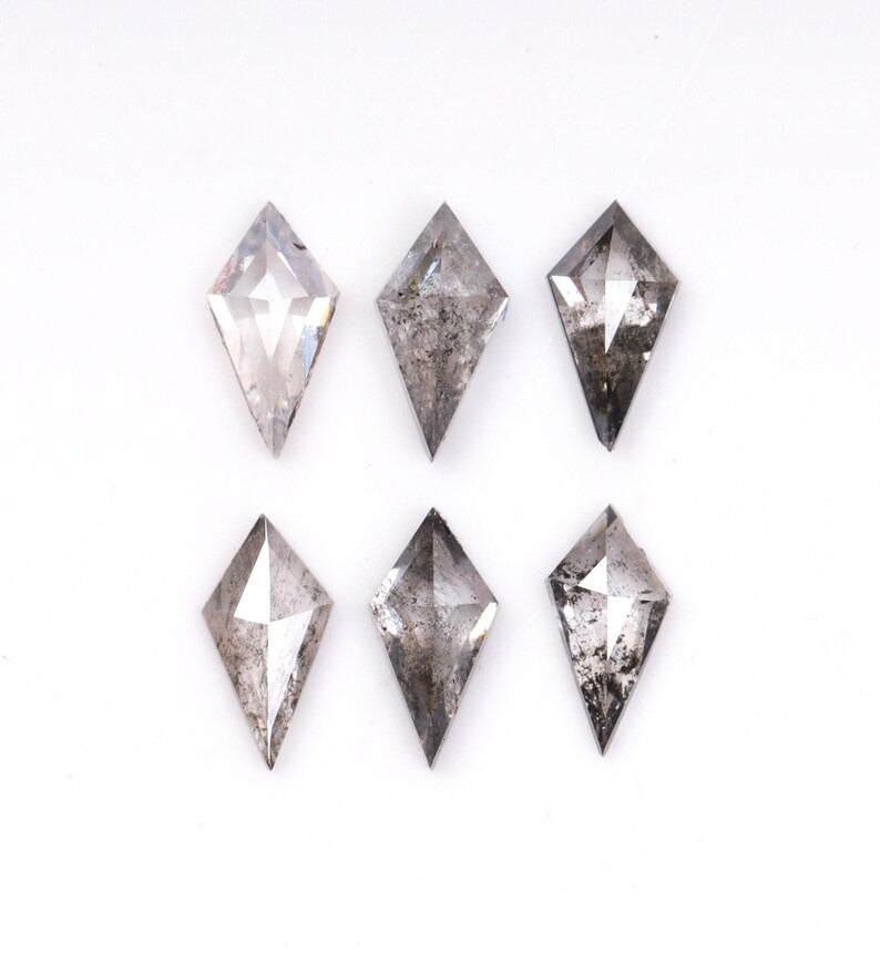 Salt And Pepper Diamonds - Minimal Carbon