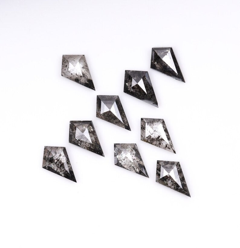Salt And Pepper Diamonds - Minimal Carbon