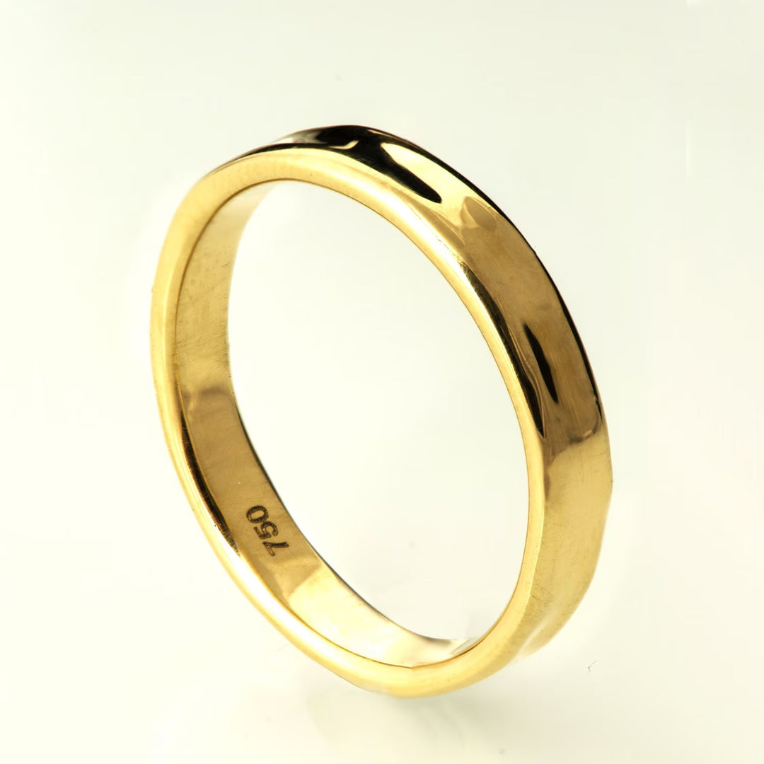Silver Band - Minimal Carbon