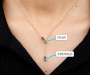 Lariat Pendant - Minimal Carbon