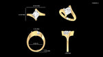 Kite Diamond Ring - Minimal Carbon