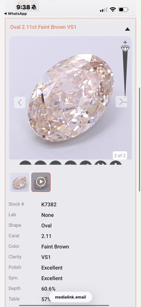 Champagne Lab Diamond