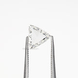 0.53 CT, 6.0 MM  | Natural Clear Diamond | Trillion Cut Diamond - Minimal Carbon