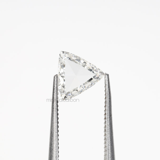 0.53 CT, 6.0 MM  | Natural Clear Diamond | Trillion Cut Diamond - Minimal Carbon