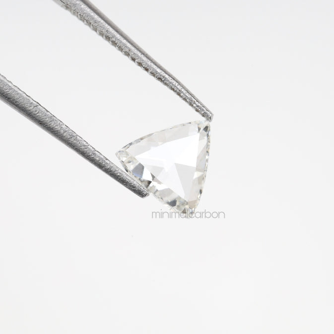 0.53 CT, 6.0 MM  | Natural Clear Diamond | Trillion Cut Diamond - Minimal Carbon
