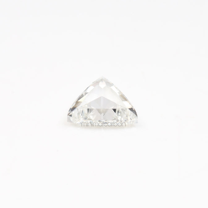 0.53 CT, 6.0 MM  | Natural Clear Diamond | Trillion Cut Diamond - Minimal Carbon