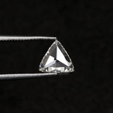 0.53 CT, 6.0 MM  | Natural Clear Diamond | Trillion Cut Diamond - Minimal Carbon