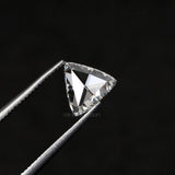 0.53 CT, 6.0 MM  | Natural Clear Diamond | Trillion Cut Diamond - Minimal Carbon