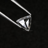 0.53 CT, 6.0 MM  | Natural Clear Diamond | Trillion Cut Diamond - Minimal Carbon