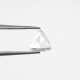 0.53 CT, 6.0 MM  | Natural Clear Diamond | Trillion Cut Diamond - Minimal Carbon