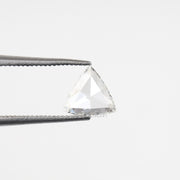 0.53 CT, 6.0 MM  | Natural Clear Diamond | Trillion Cut Diamond - Minimal Carbon