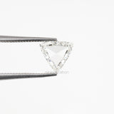 0.53 CT, 6.0 MM  | Natural Clear Diamond | Trillion Cut Diamond - Minimal Carbon