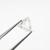 0.53 CT, 6.0 MM  | Natural Clear Diamond | Trillion Cut Diamond - Minimal Carbon