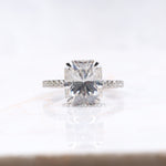 Load image into Gallery viewer, Radiant Cut Diamond Engagement Ring
