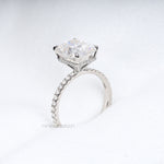 Load image into Gallery viewer, Radiant Cut Diamond Engagement Ring
