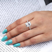 Radiant Cut Diamond Engagement Ring