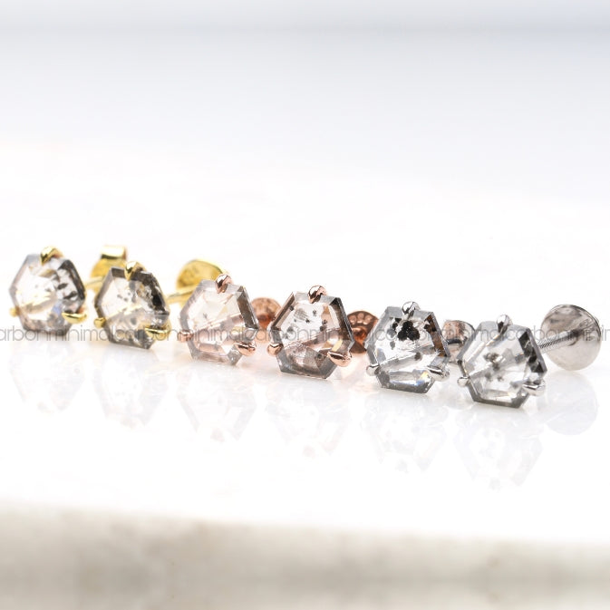 Mini Diamond Stud Earring