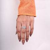 Queen Crown Ring Set - Minimal Carbon