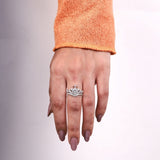 Queen Crown Ring Set - Minimal Carbon
