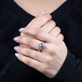 lab diamond ring anniversary gift 