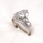 Load image into Gallery viewer, Queen Crown Ring Set
