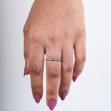 Bubble Eternity Band Ring - Minimal Carbon