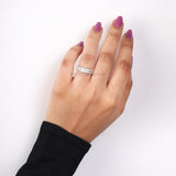 Baguette Band Ring - Minimal Carbon