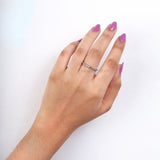 Bubble Eternity Band Ring - Minimal Carbon