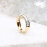 Baguette Band Ring - Minimal Carbon