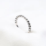 Bubble Eternity Band Ring - Minimal Carbon