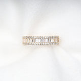 Baguette Band Ring - Minimal Carbon