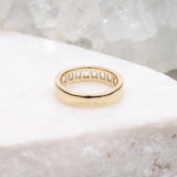 Baguette Band Ring - Minimal Carbon