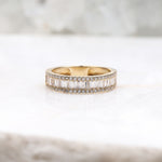 Load image into Gallery viewer, Baguette Band Ring
