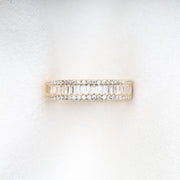 Baguette Band Ring - Minimal Carbon