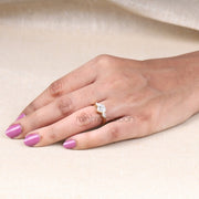 heart shape diamond ring for women