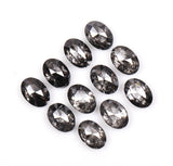 5.0 x 3.5 MM Salt and Pepper Oval Cut Diamond – Loose Natural Stone