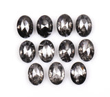 5.0 x 3.5 MM Salt and Pepper Oval Cut Diamond – Loose Natural Stone