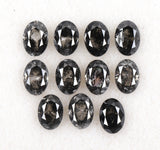 5.0 x 3.5 MM Salt and Pepper Oval Cut Diamond – Loose Natural Stone