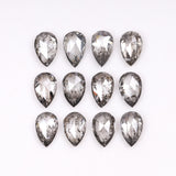 6.0 X 4.0 Salt and Pepper Pear Cut Diamond – Loose Natural Diamond
