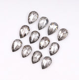6.0 X 4.0 Salt and Pepper Pear Cut Diamond – Loose Natural Diamond