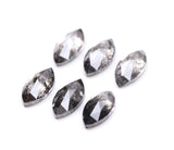 1.02 CT, 5.0 x 2.5 mm Salt and Pepper Marquise Cut Diamonds – 6 PCS | OM7347