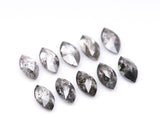 1.05 CT, 4.0 x 2.5 mm Salt and Pepper Marquise Cut Diamonds – 10 PCS