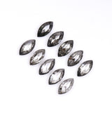 1.05 CT, 4.0 x 2.5 mm Salt and Pepper Marquise Cut Diamonds – 10 PCS