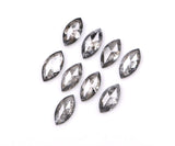 0.58 CT, 4.0 x 2.0 mm Salt and Pepper Marquise Cut Diamonds