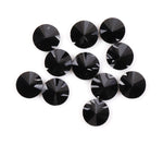 4.6 MM to 5.0 MM Enhanced Black Round Brilliant Cut Diamonds - Minimal Carbon